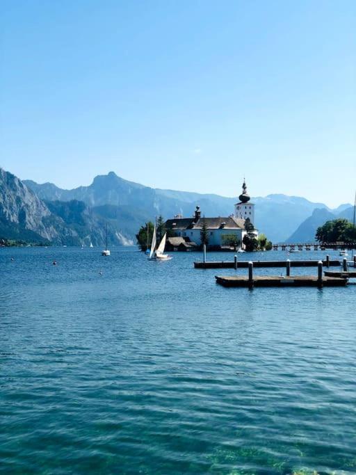 Fewo Kuferzeile Gmunden Seenaehe Exteriör bild