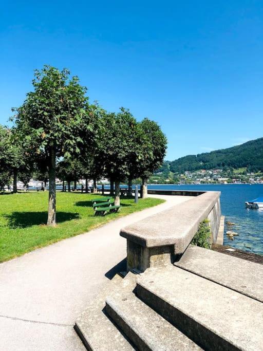 Fewo Kuferzeile Gmunden Seenaehe Exteriör bild